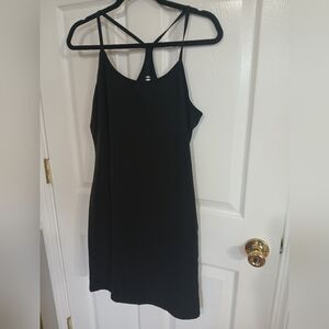 Hind Black Tennis dress athletic wear Athleisure Gym Running Size Large